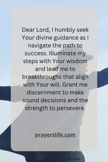 Powerful Prayer Points For Breakthrough And Success