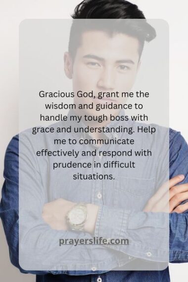 Effective Prayer For Dealing With A Difficult Boss