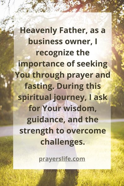 A Business Owners Guide To Prayer And Fasting