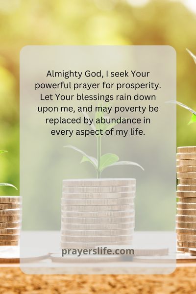 A Powerful Prayer For Prosperity