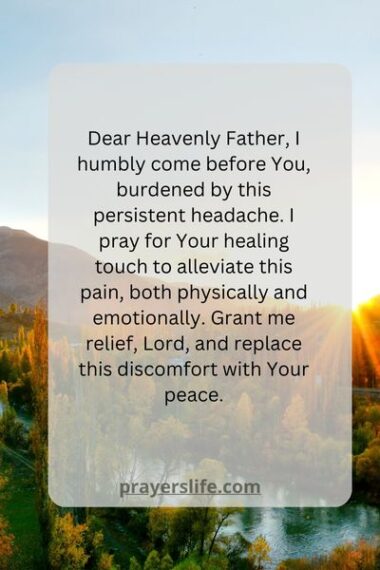 22 Powerful Prayer For Headache To Go Away