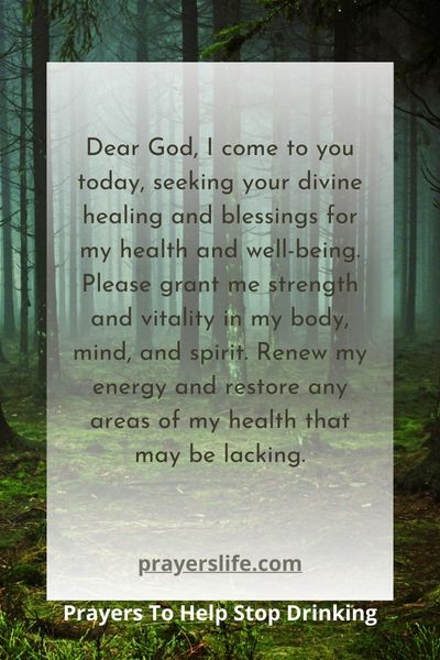 A Prayer For Thursday Health And Well-Being
