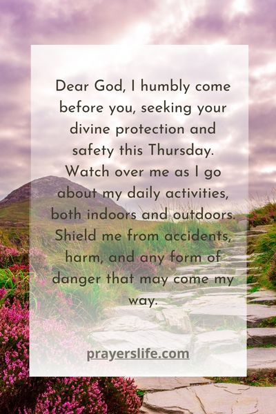 A Prayer For Thursday Safety