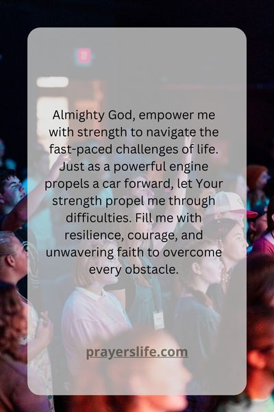 A Turbocharged Prayer For Strength