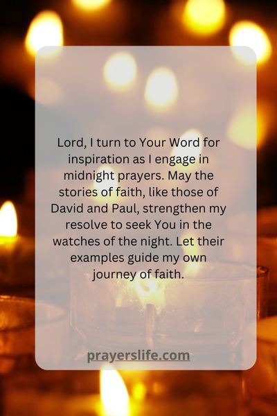 Biblical Inspiration For Midnight Prayers