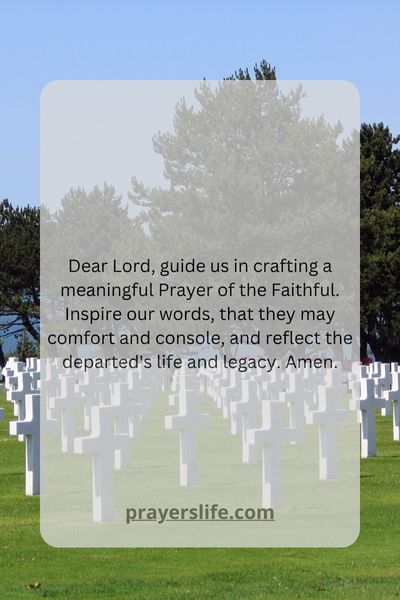 Creating A Meaningful Prayer Of The Faithful