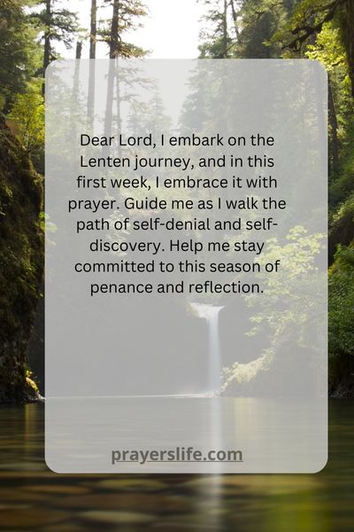 Embracing The Lenten Journey With Prayer