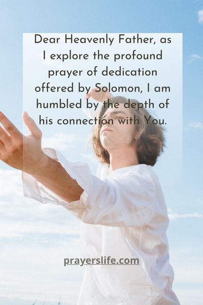 Exploring Solomon'S Profound Prayer Of Dedication