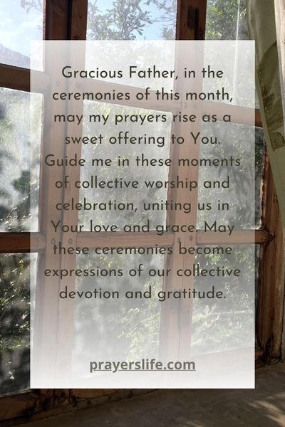 February'S Prayer Ceremonies