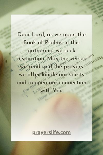 Finding Inspiration In The Book Of Psalms