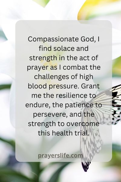 Finding Solace And Strength In Prayer Against High Blood Pressure