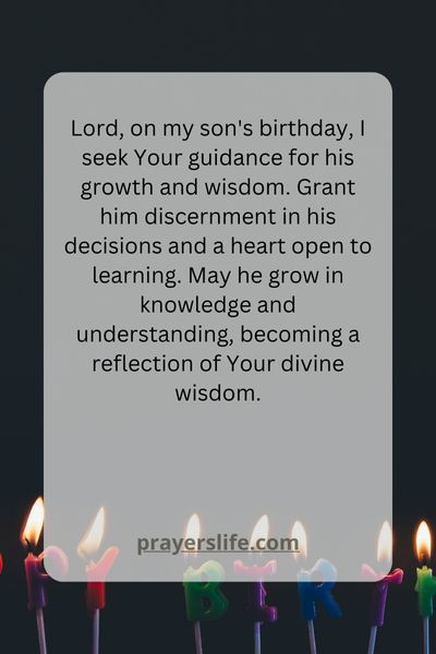 Guiding Prayers For Growth And Wisdom