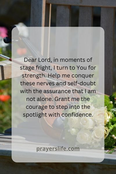 Overcoming Stage Fright With Prayer And Meditation