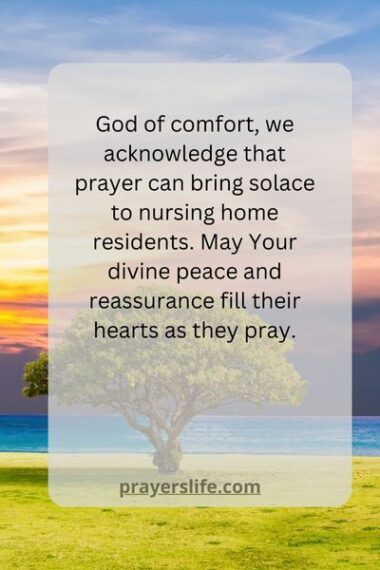 21 Powerful Prayer For Nursing Home Residents