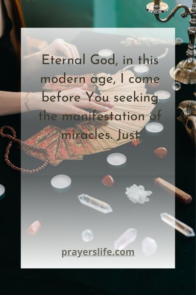 Prayer For Manifestation Of Miracles In The Modern Age