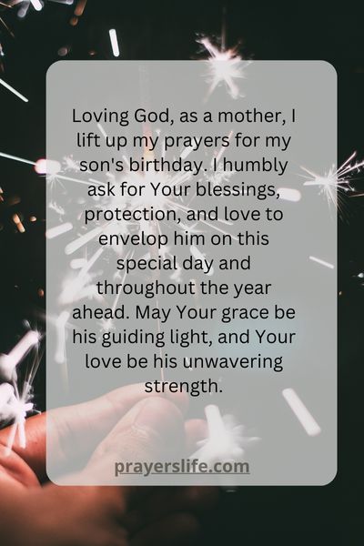 Prayer Requests For A Son'S Birthday
