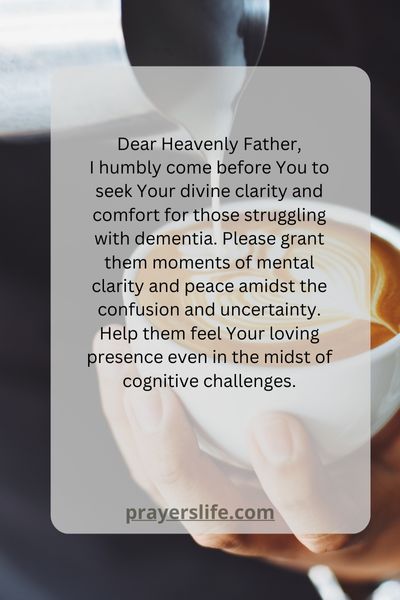 Prayer For Clarity And Mental Comfort