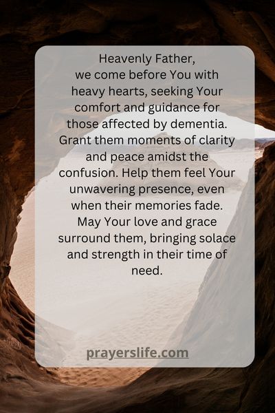 Prayers For Someone With Dementia