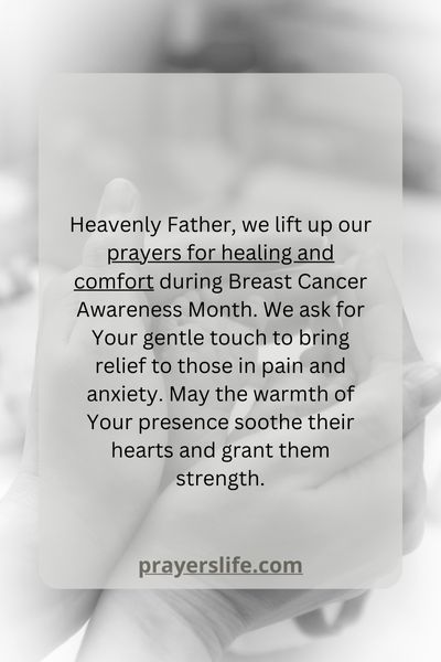Praying For Healing And Comfort In Awareness Month