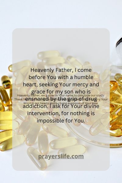 Praying For Healing And Recovery For A Son In The Grip Of Drugs