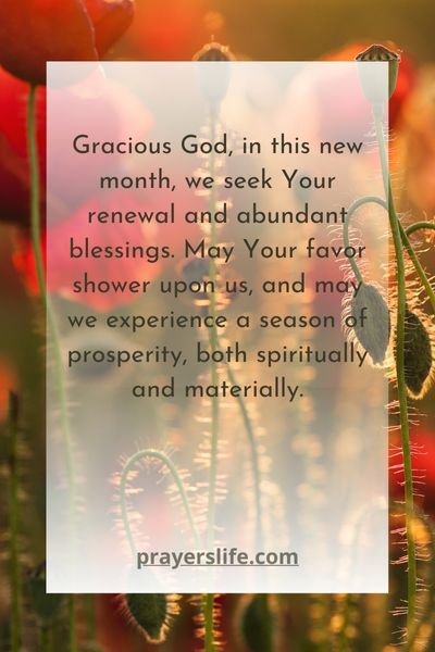 Renewal And Blessings