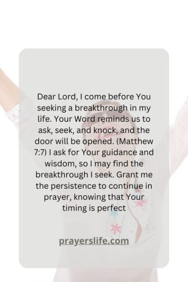 27 Powerful Prayers For Deliverance And Breakthrough