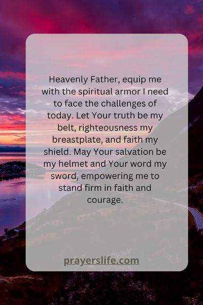 Seeking Strength Through Spiritual Armour