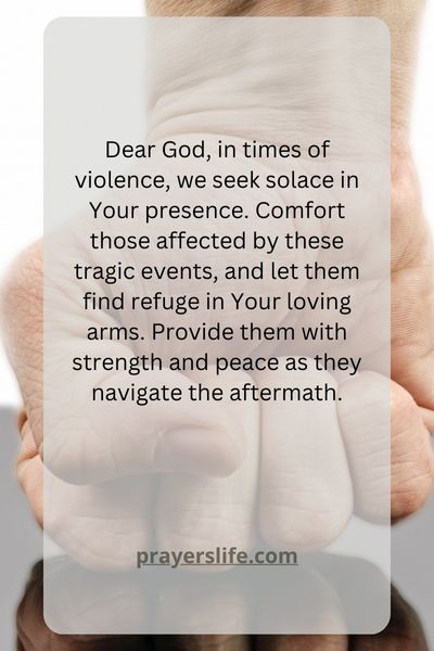 Seeking Solace A Prayer For Those Affected By Violence1 1