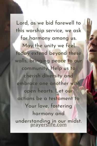 21 Great Short Closing Prayer For Worship Service