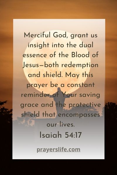 The Dual Essence Of The Blood Of Jesus