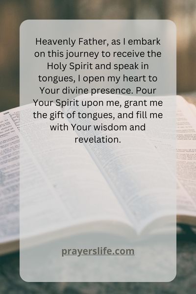 The Gift Of The Holy Spirit: A Prayerful Journey