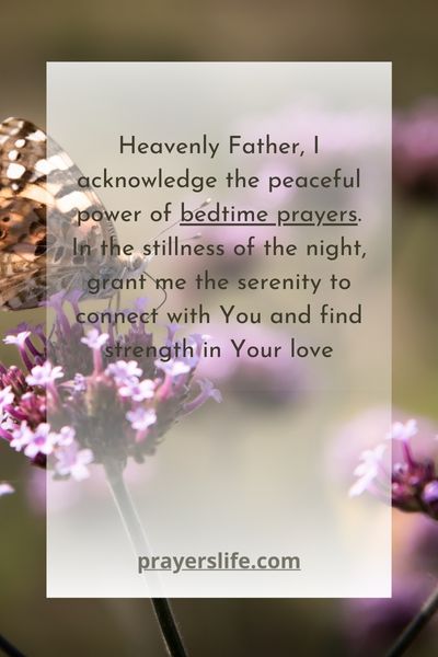 The Peaceful Power Of Bedtime Prayers