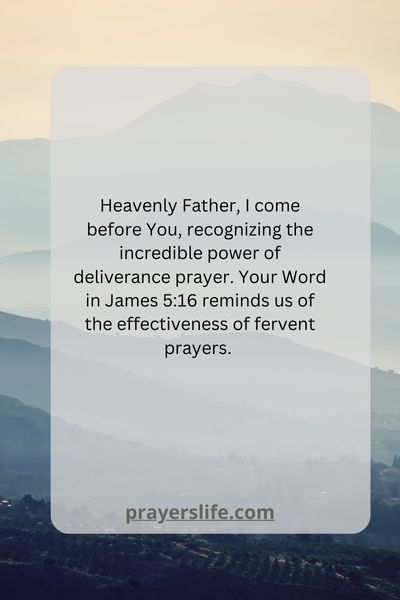 The Power Of Deliverance Prayer