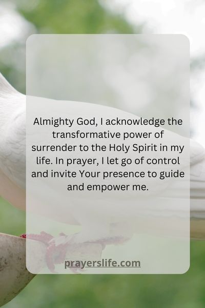 The Power Of Surrendering To The Holy Spirit In Prayer 1