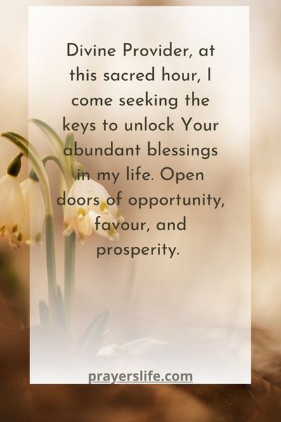 Unlocking Blessings