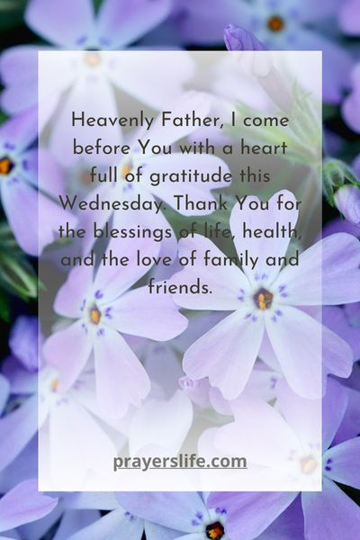 Wednesday Blessings: Gratitude In Prayer