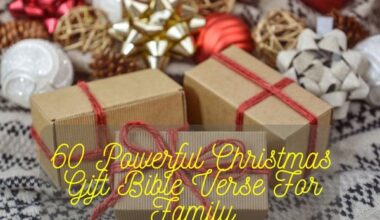 Christmas Gift Bible Verse For Family