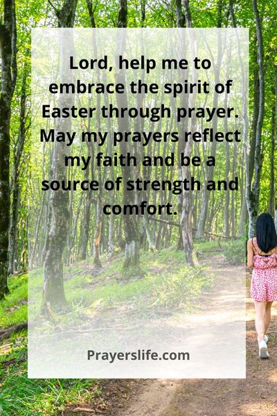 Embracing The Spirit Of Easter Through Prayer