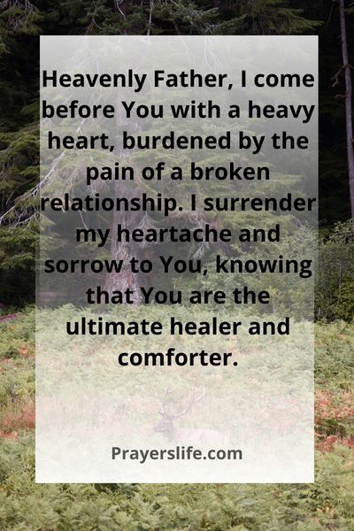 Surrendering Heartache To God