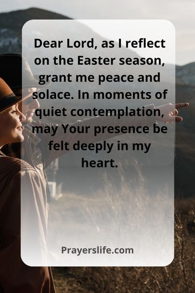 Finding Peace And Solace In Easter Reflection