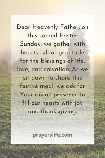 Blessings For A Joyful Easter Feast