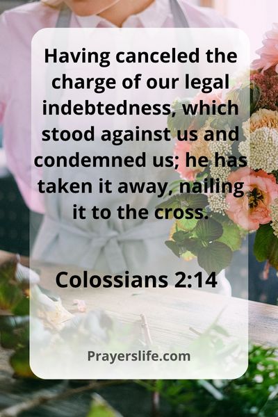 Colossians 2:14 