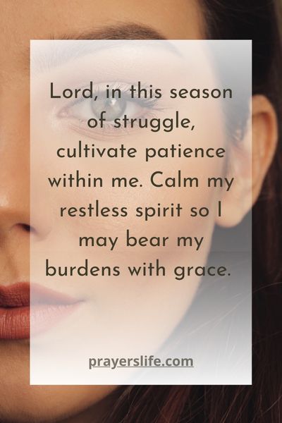 Prayer For Patience In Times Of Suffering