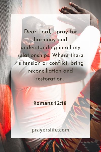 Praying For Peace In Relationships